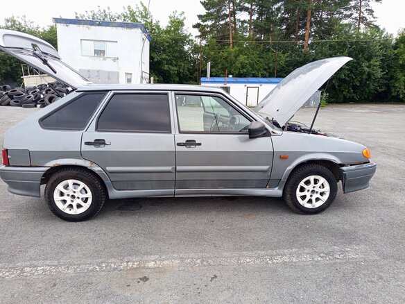 2010 Lada (ВАЗ) 2114, серый, 200000 рублей - вид 4