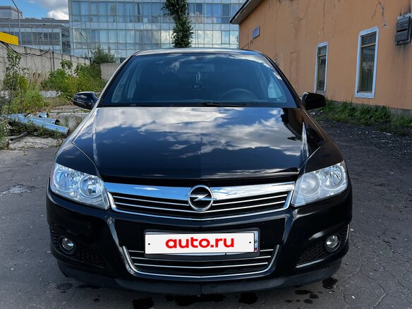 2008 Opel Astra H Рестайлинг, чёрный, 520000 рублей