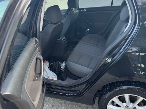 2007 Volkswagen Golf V, чёрный, 440000 рублей - вид 7