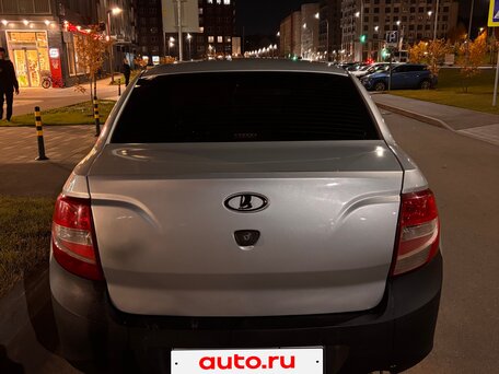2012 Lada (ВАЗ) Granta I, серебристый, 149000 рублей, вид 5