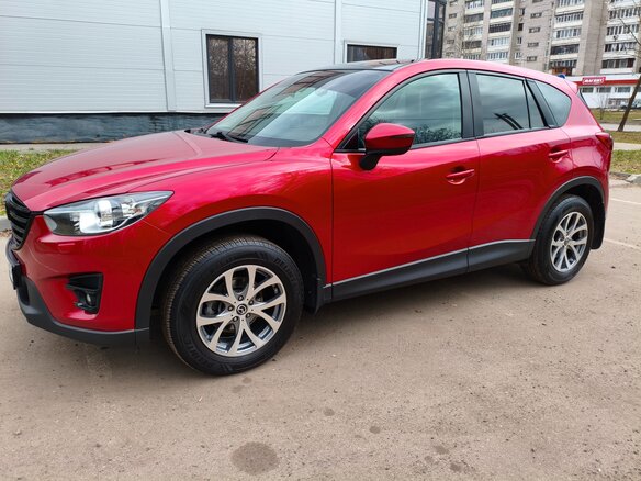 2016 Mazda CX-5 I Рестайлинг, красный