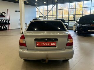 2004 Hyundai Accent ТагАЗ II, серебристый, 249000 рублей, вид 5