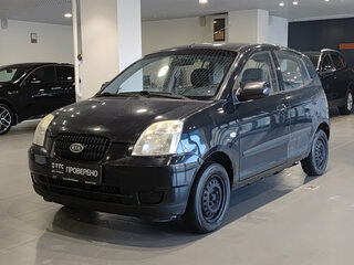 2007 Kia Picanto I, чёрный, 210000 рублей, вид 1