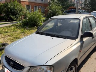 2011 Hyundai Accent ТагАЗ II, серебристый, 350000 рублей, вид 2