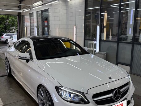 2020 Mercedes-Benz C-Класс 200 IV (W205) Рестайлинг, белый, 3900000 рублей, вид 3