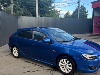 2008 Mitsubishi Lancer X, синий, 800000 рублей, вид 4