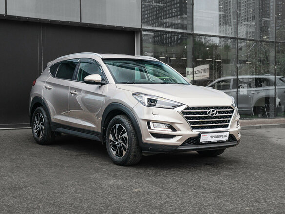 2019 Hyundai Tucson III Рестайлинг, бежевый, 2520000 рублей - вид 2