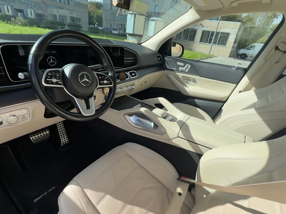 2021 Mercedes-Benz GLS 450 II (X167), чёрный, 9300000 рублей - вид 6