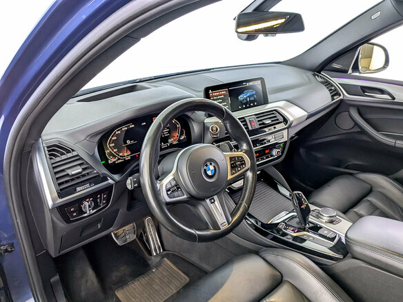 2020 BMW X4 30d II (G02), синий, 4785000 рублей - вид 15