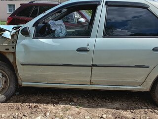 2006 Renault Logan I, зелёный, 100000 рублей, вид 1