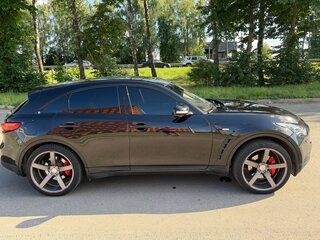 2012 Infiniti FX37 II (S51) Рестайлинг, чёрный, 1700000 рублей, вид 4