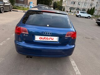 2008 Audi A3 Sportback II (8P) Рестайлинг 1, синий, 630000 рублей, вид 3