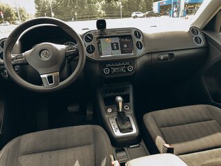 2014 Volkswagen Tiguan I Рестайлинг, чёрный, 1200000 рублей, вид 5
