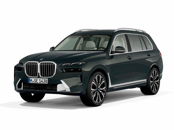 2026 BMW X7 40d I (G07) Рестайлинг, серый - вид 2