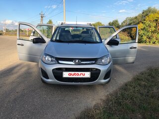 2014 Lada (ВАЗ) Kalina II, серебристый, 370000 рублей, вид 1