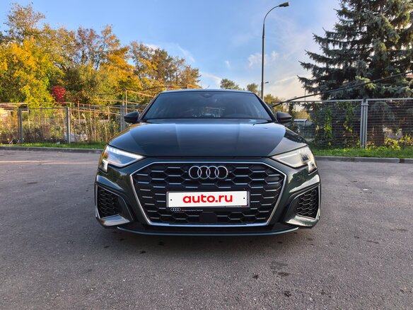 2022 Audi A3 Sportback 35 TFSI IV (8Y), зелёный, 3050000 рублей - вид 7