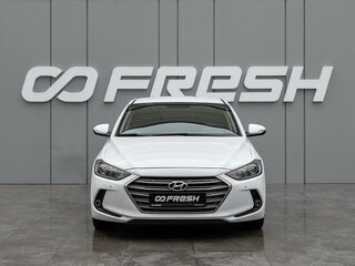 2017 Hyundai Elantra VI (AD), белый, 1555000 рублей, вид 3