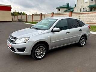 2015 Lada (ВАЗ) Granta I, серебристый, 400000 рублей, вид 1