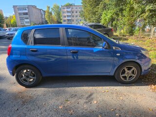 2008 Chevrolet Aveo I Рестайлинг, синий, 309000 рублей, вид 3