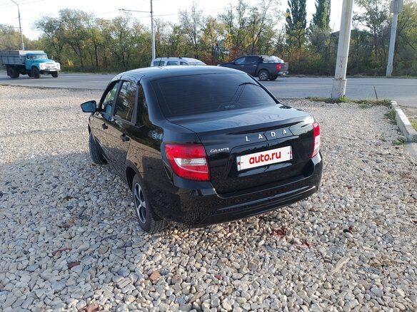 2025 Lada (ВАЗ) Granta I Рестайлинг, чёрный, 735000 рублей - вид 5