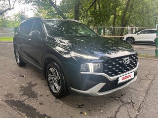 2023 Hyundai Santa Fe IV Рестайлинг, чёрный, 3700000 рублей, вид 3