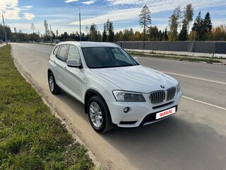 2013 BMW X3 28i xDrive II (F25), белый, 1850000 рублей, вид 3