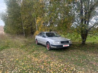 1991 Audi 100 IV (C4), серый, 280000 рублей, вид 2