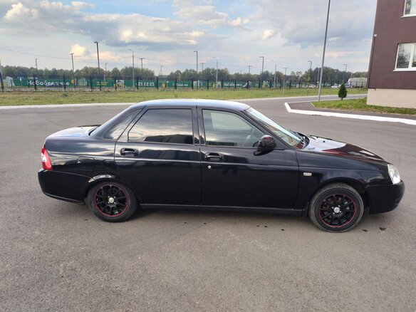 2010 Lada (ВАЗ) Priora I, чёрный, 350000 рублей - вид 11