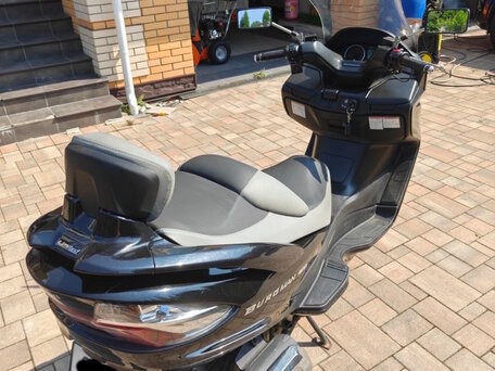 2008 Suzuki Burgman (SkyWave) 400, чёрный, 250000 рублей, вид 1