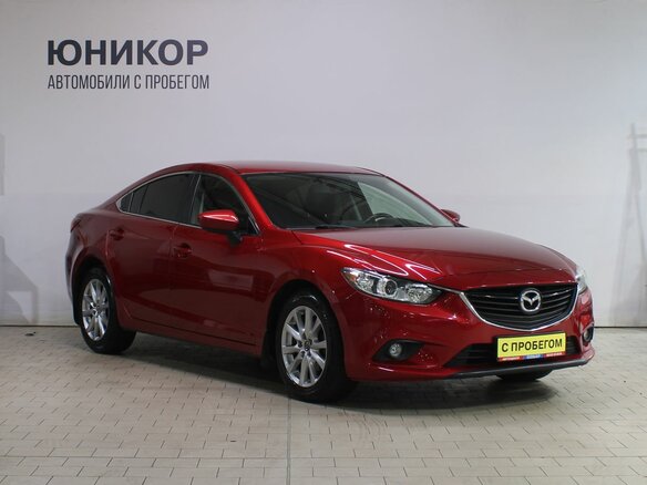 2015 Mazda 6 III (GJ) Рестайлинг, красный, 1599000 рублей - вид 2