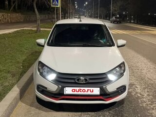 2019 Lada (ВАЗ) Granta Drive Active I Рестайлинг, белый, 580000 рублей, вид 2