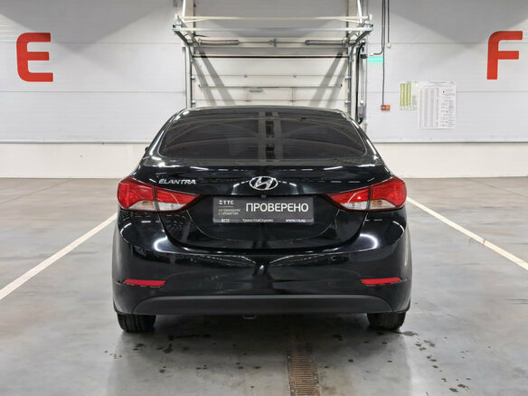 2015 Hyundai Elantra V (MD) Рестайлинг, чёрный, 990000 рублей - вид 5