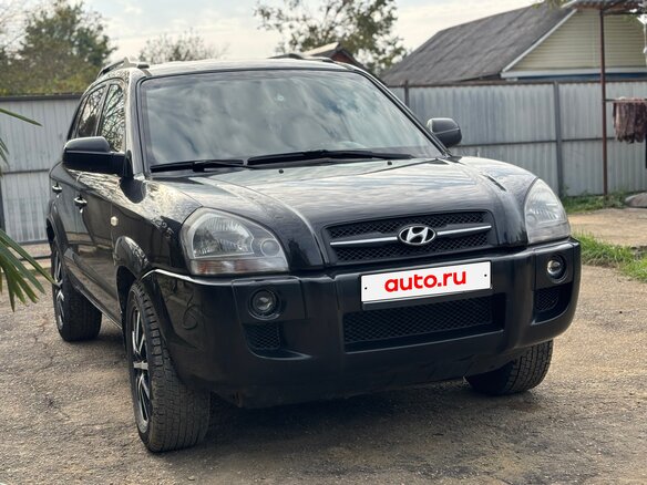 2007 Hyundai Tucson I, чёрный, 530000 рублей - вид 9