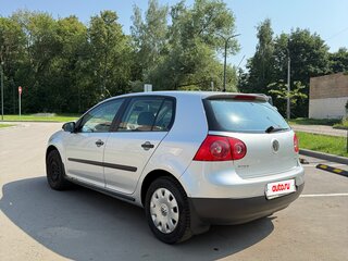 2007 Volkswagen Golf V, серебристый, 650000 рублей, вид 5