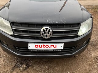 2012 Volkswagen Amarok Double Cab part-time I, чёрный, 800000 рублей, вид 1