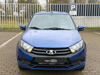 2022 Lada (ВАЗ) Granta I Рестайлинг, синий, 789000 рублей, вид 2
