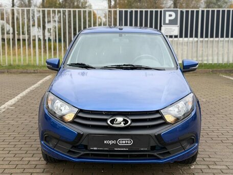 2022 Lada (ВАЗ) Granta I Рестайлинг, синий, 712000 рублей, вид 2