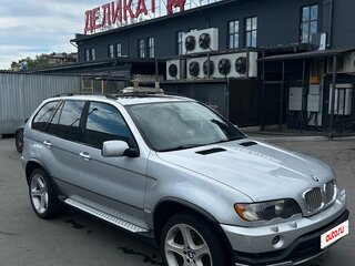 2002 BMW X5 4.6is I (E53), серый, 900000 рублей, вид 3