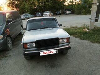 2011 Lada (ВАЗ) 2107, серебристый, 160000 рублей, вид 3