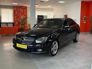 2008 Mercedes-Benz C-Класс 280 III (W204), чёрный, 1250000 рублей, вид 2