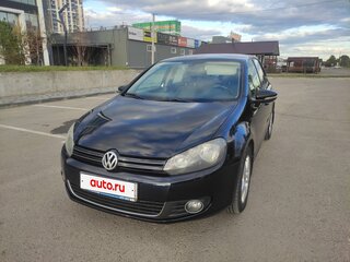 2011 Volkswagen Golf VI, синий, 950000 рублей, вид 3