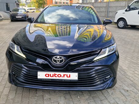 2018 Toyota Camry VIII (XV70), чёрный, 2160000 рублей, вид 1