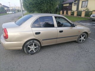 2005 Hyundai Accent ТагАЗ II, бежевый, 250000 рублей, вид 5