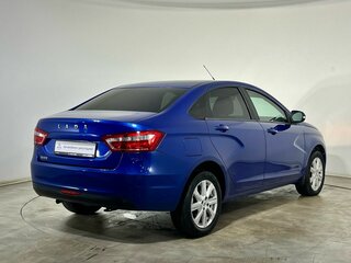 2021 Lada (ВАЗ) Vesta I, синий, 1050000 рублей, вид 4