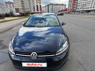 2013 Volkswagen Golf VII, синий, 890000 рублей, вид 1