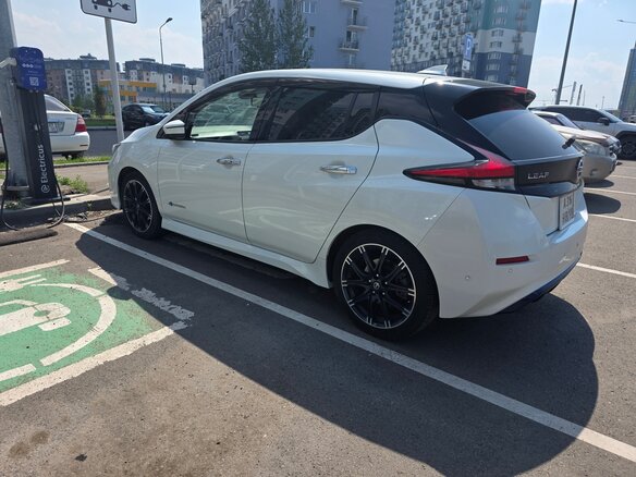 2019 Nissan Leaf II (ZE1), белый, 1900000 рублей - вид 6
