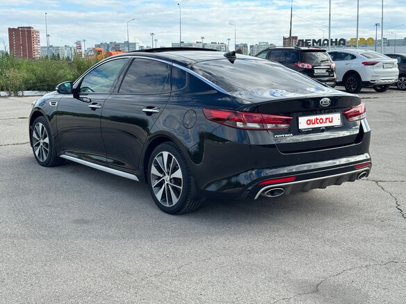 2016 Kia Optima IV, чёрный, 1899000 рублей - вид 6