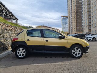 2003 Peugeot 206, жёлтый, 180000 рублей, вид 4