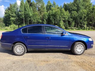 2007 Volkswagen Passat B6, синий, 850000 рублей, вид 5