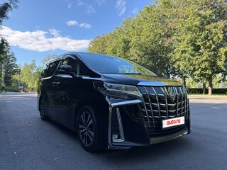 2018 Toyota Alphard III Рестайлинг, чёрный, 3500000 рублей, вид 3